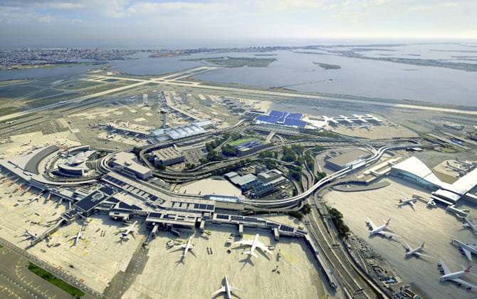 Metro-North Railroad serves regional airports
